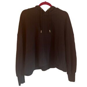 Old Navy Womens Black Hoodie XL Petite Long Sleeve
